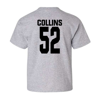 NC State - NCAA Football : David Collins - Classic Shersey Youth T-Shirt-1