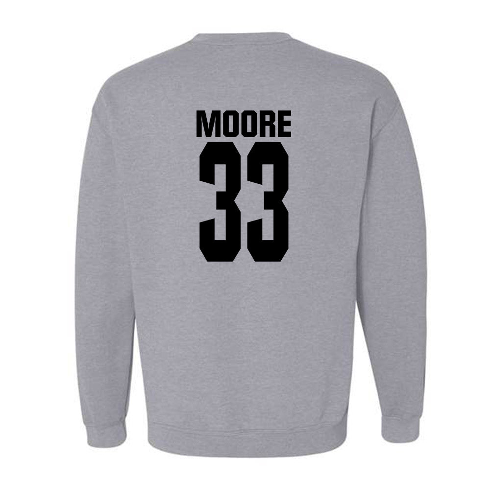 NC State - NCAA Football : Zykir Moore - Classic Shersey Crewneck Sweatshirt-1