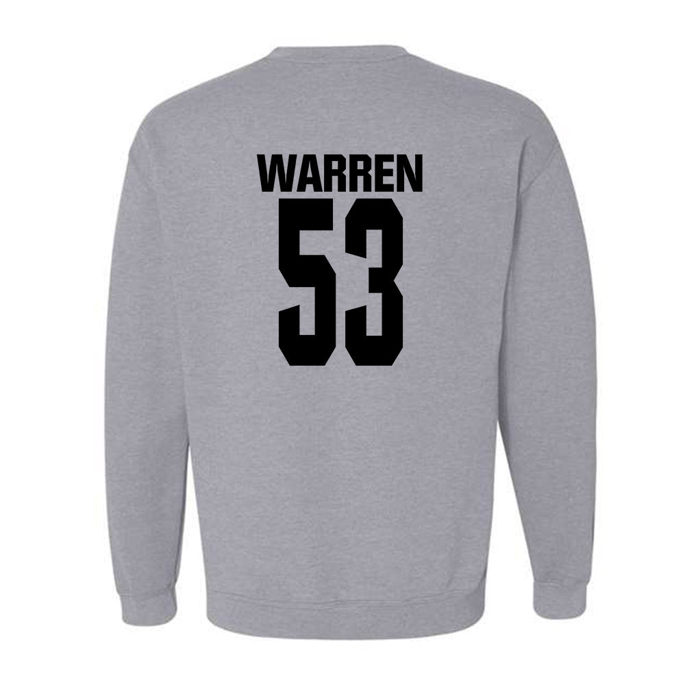 NC State - NCAA Football : Joshua Warren - Classic Shersey Crewneck Sweatshirt-1