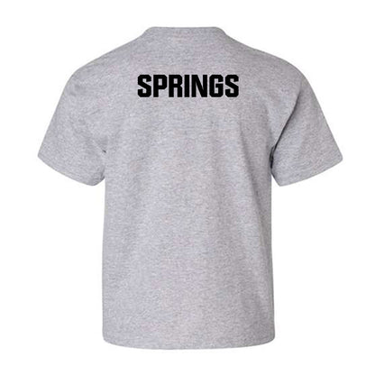 NC State - NCAA Men's Track & Field : Rance Springs - Classic Shersey Youth T-Shirt-1