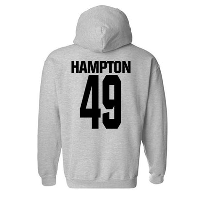 NC State - NCAA Football : Jailun Hampton - Classic Shersey Hooded Sweatshirt-1