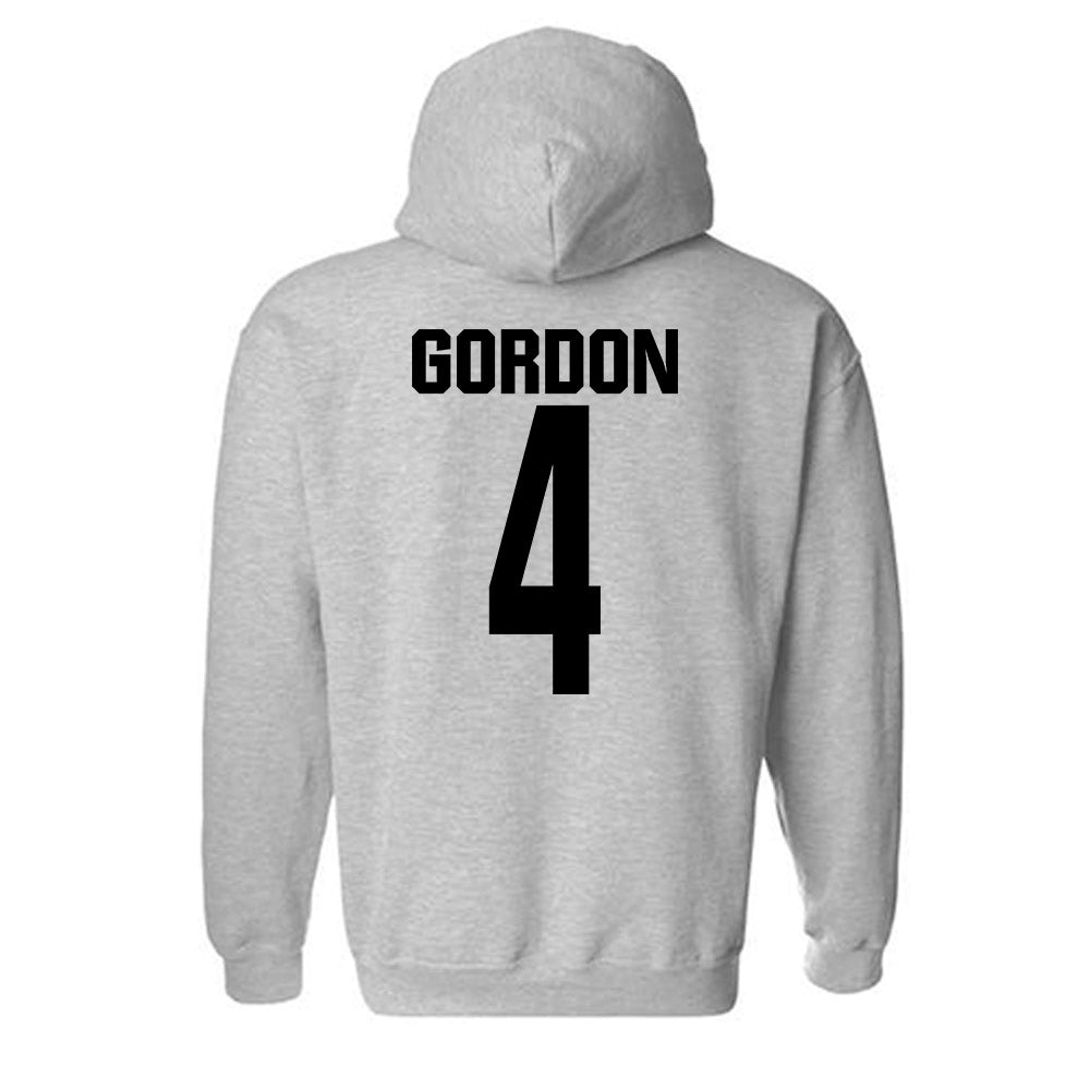 NC State - NCAA Men's Soccer : Joshua Gordon - Classic Shersey Hooded Sweatshirt-1