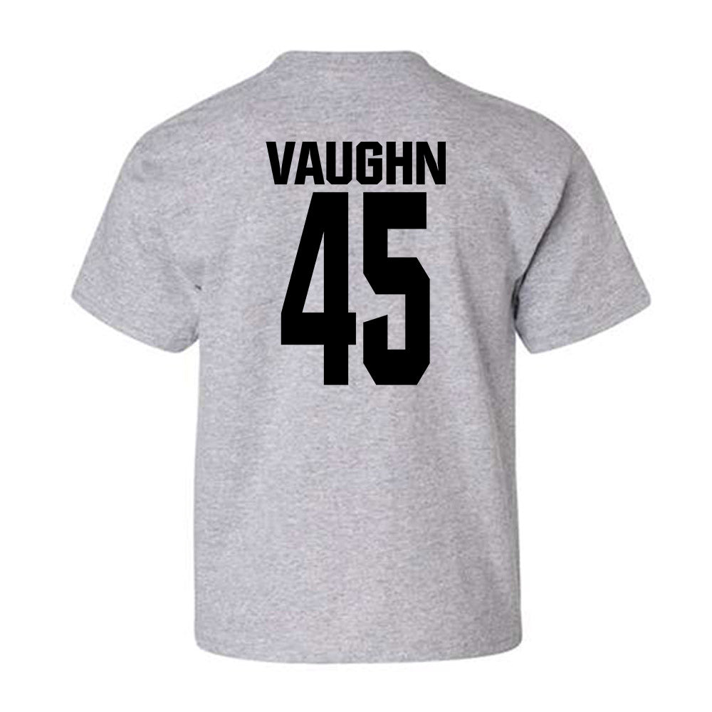 NC State - NCAA Football : Tex Vaughn - Classic Shersey Youth T-Shirt-1