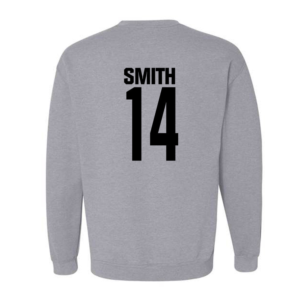 NC State - NCAA Football : Jacob Smith - Classic Shersey Crewneck Sweatshirt-1