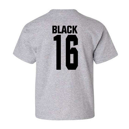 NC State - NCAA Baseball : Collins Black - Classic Shersey Youth T-Shirt-1