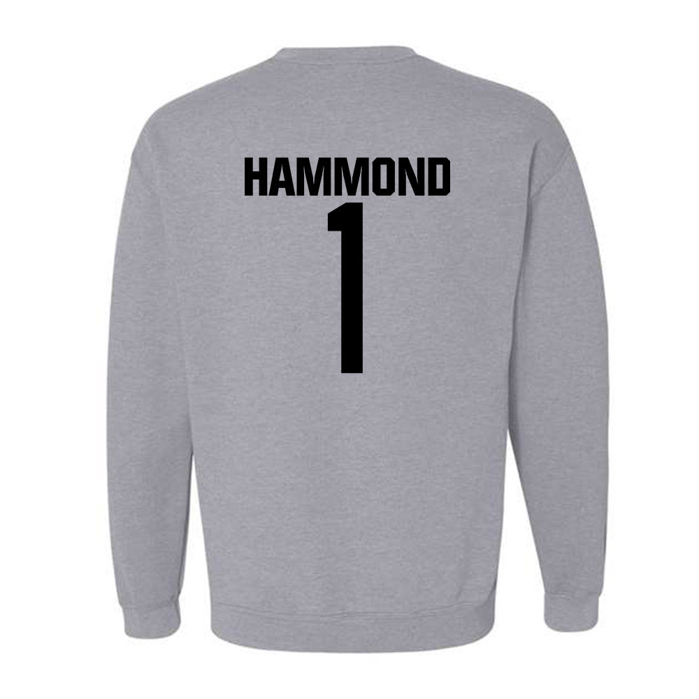 NC State - NCAA Men's Basketball : Christian Hammond - Classic Shersey Crewneck Sweatshirt-1