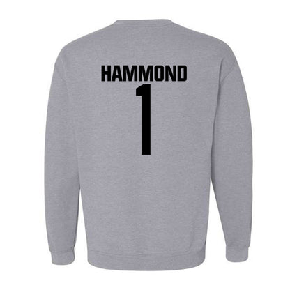 NC State - NCAA Men's Basketball : Christian Hammond - Classic Shersey Crewneck Sweatshirt-1