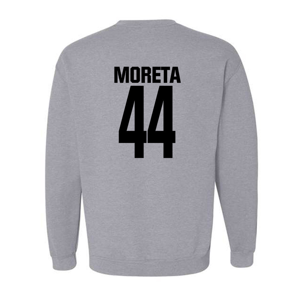 NC State - NCAA Football : Jordan Moreta - Classic Shersey Crewneck Sweatshirt-1