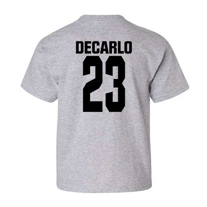 NC State - NCAA Baseball : Vincent DeCarlo - Classic Shersey Youth T-Shirt-1