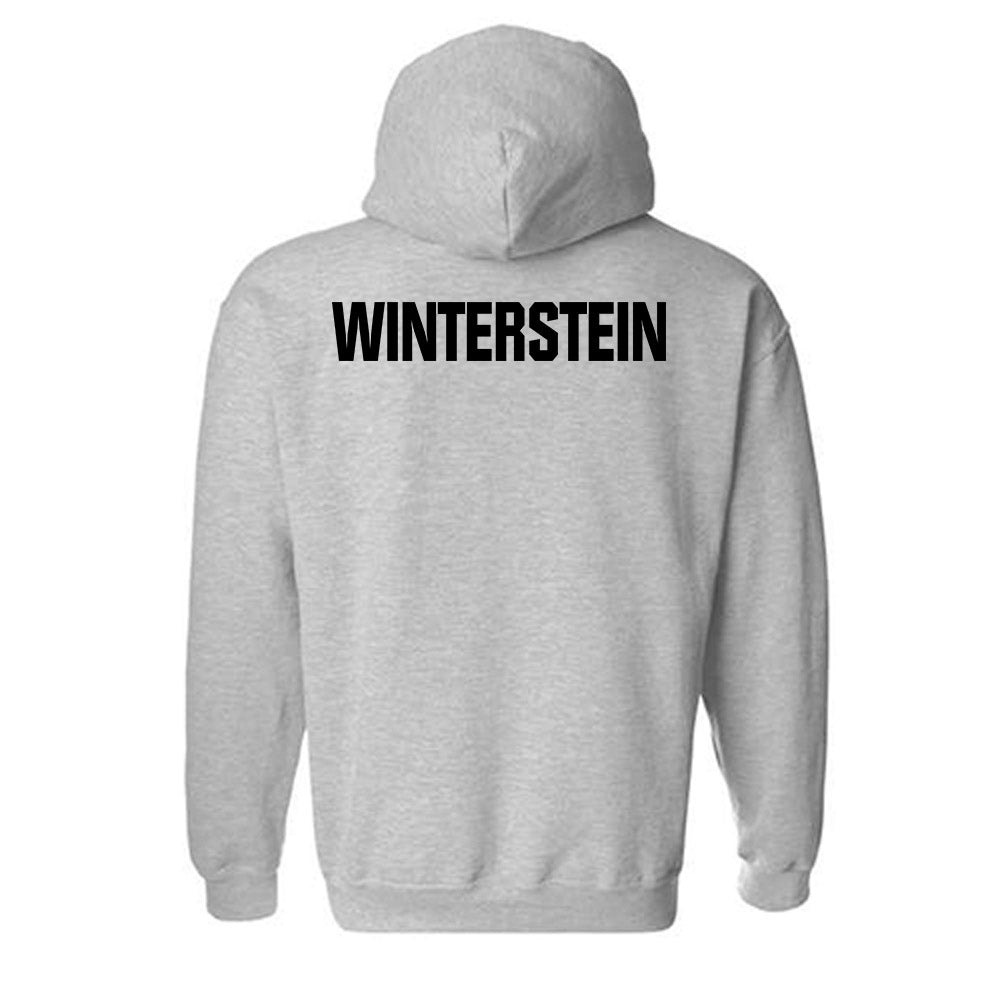 NC State - NCAA Wrestling : Pete Winterstein - Classic Shersey Hooded Sweatshirt-1