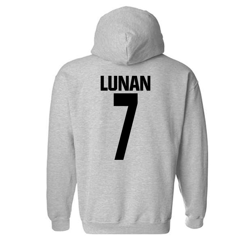 NC State - NCAA Women's Basketball : Kyshe Lunan - Classic Shersey Hooded Sweatshirt-1