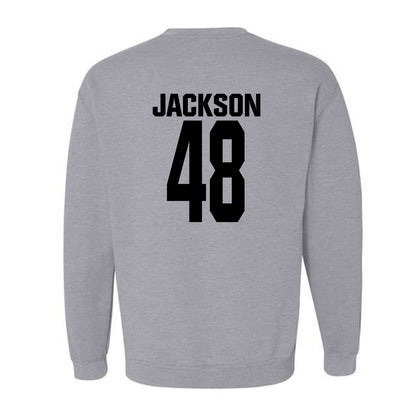 NC State - NCAA Football : Hunter Jackson - Classic Shersey Crewneck Sweatshirt-1