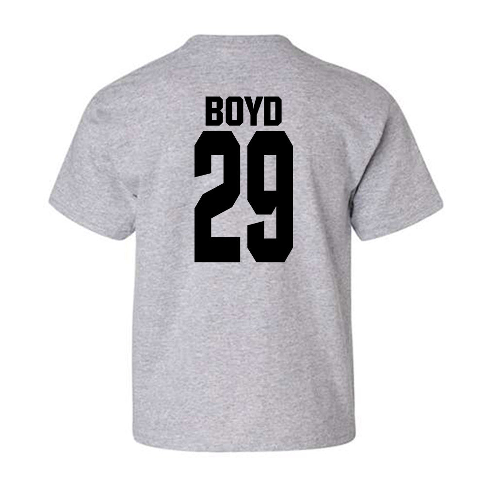 NC State - NCAA Football : RJ Boyd - Classic Shersey Youth T-Shirt-1