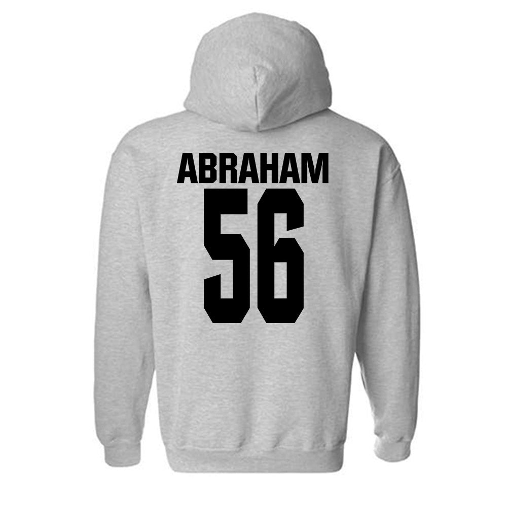 NC State - NCAA Football : Omarian Abraham - Classic Shersey Hooded Sweatshirt-1