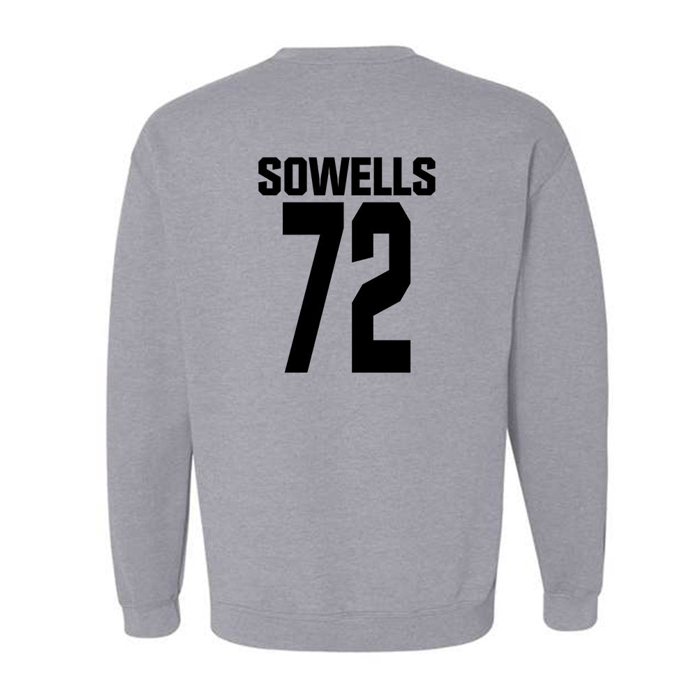 NC State - NCAA Football : Spike Sowells - Classic Shersey Crewneck Sweatshirt-1