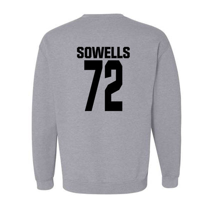 NC State - NCAA Football : Spike Sowells - Classic Shersey Crewneck Sweatshirt-1