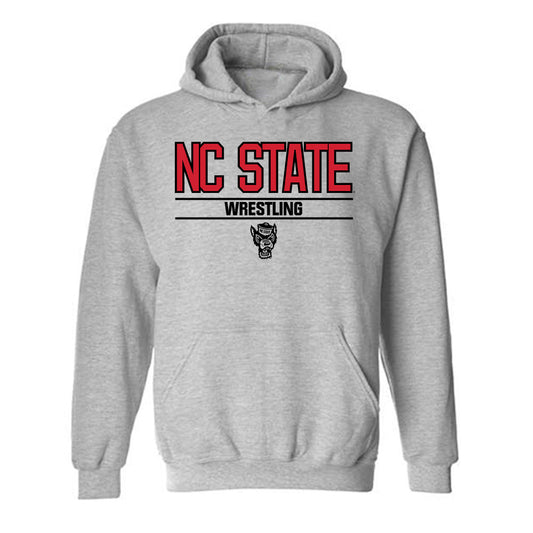 NC State - NCAA Wrestling : Lorenzo Alston - Classic Shersey Hooded Sweatshirt-0