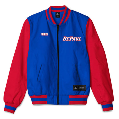 DePaul - NCAA Men's Cross Country : Kyle Friedl - Bomber Jacket-0