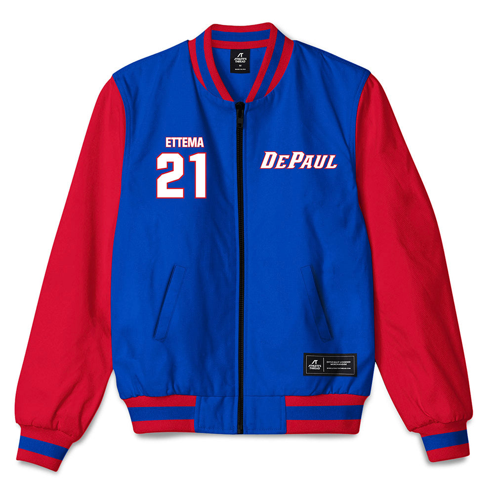 DePaul - NCAA Softball : Lydia Ettema - Bomber Jacket-0