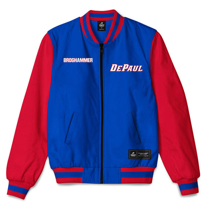 DePaul - NCAA Men's Cross Country : Jack Broghammer - Bomber Jacket-0