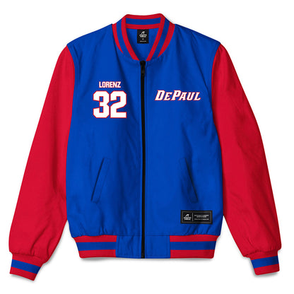 DePaul - NCAA Men's Basketball : Jeremy Lorenz - Bomber Jacket-0
