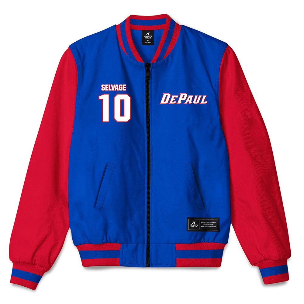DePaul - NCAA Softball : Kailey Selvage - Bomber Jacket-0