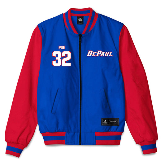 DePaul - NCAA Softball : Addy Poe - Bomber Jacket-0