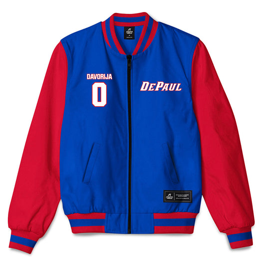 DePaul - NCAA Women's Basketball : Gina Davorija - Bomber Jacket-0
