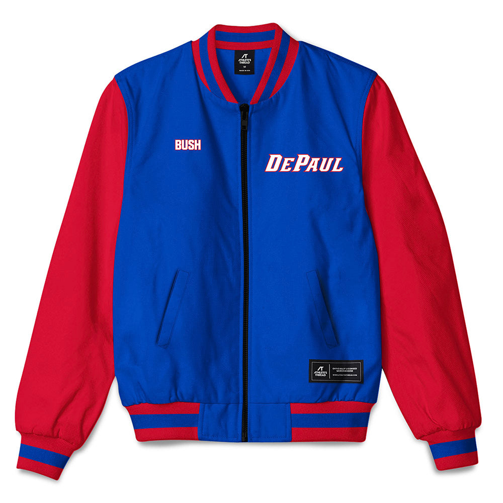 DePaul - NCAA Women's Track & Field : John Bush - Bomber Jacket-0