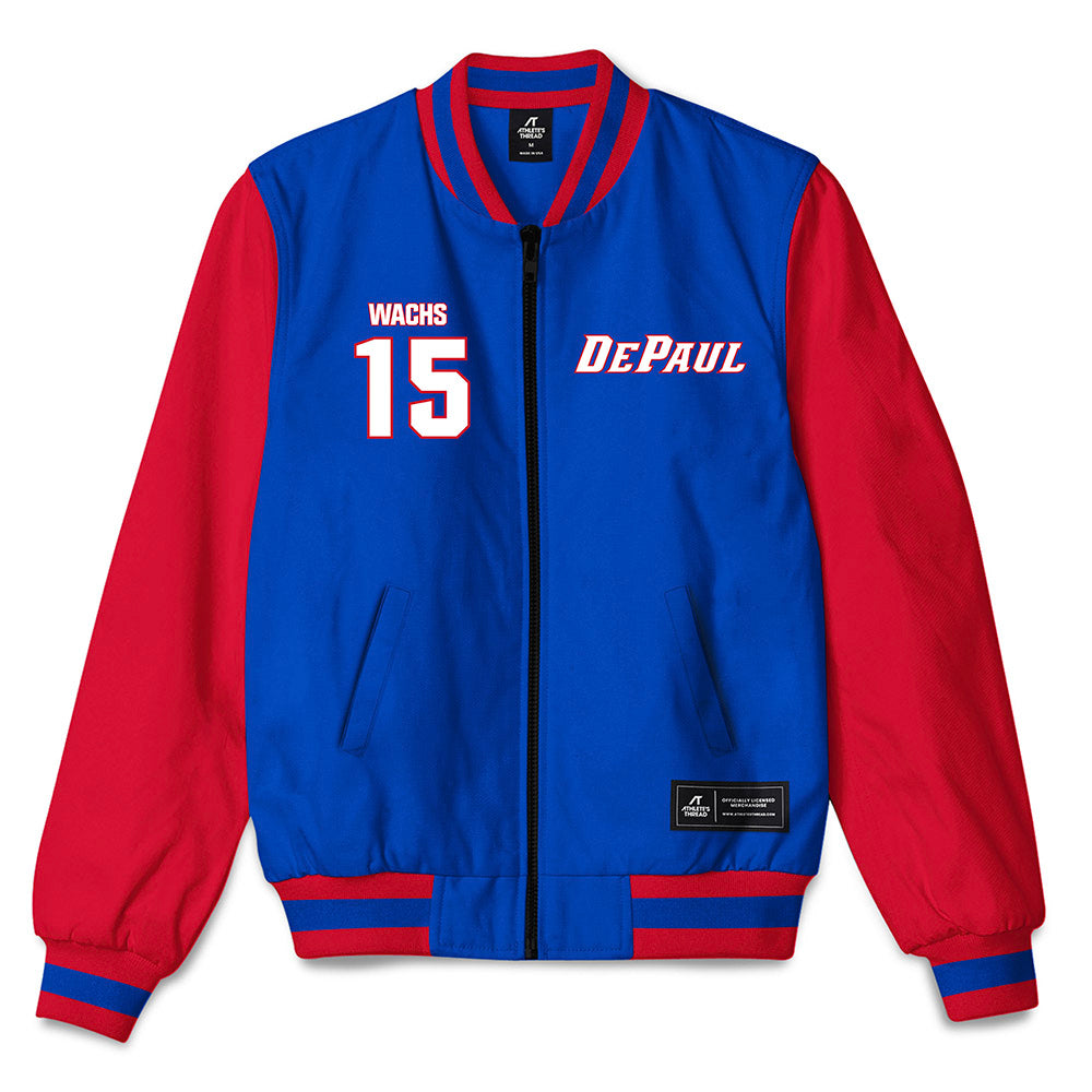 DePaul - NCAA Men's Soccer : Eli Wachs - Bomber Jacket-0