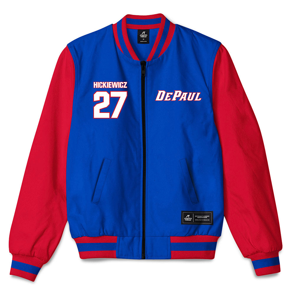 DePaul - NCAA Men's Soccer : Daniel Hickiewicz - Bomber Jacket-0