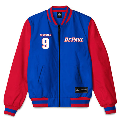 DePaul - NCAA Women's Basketball : Meg Newman - Bomber Jacket-0