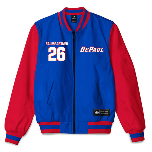 DePaul - NCAA Men's Soccer : Christian Baumgartner - Bomber Jacket-0