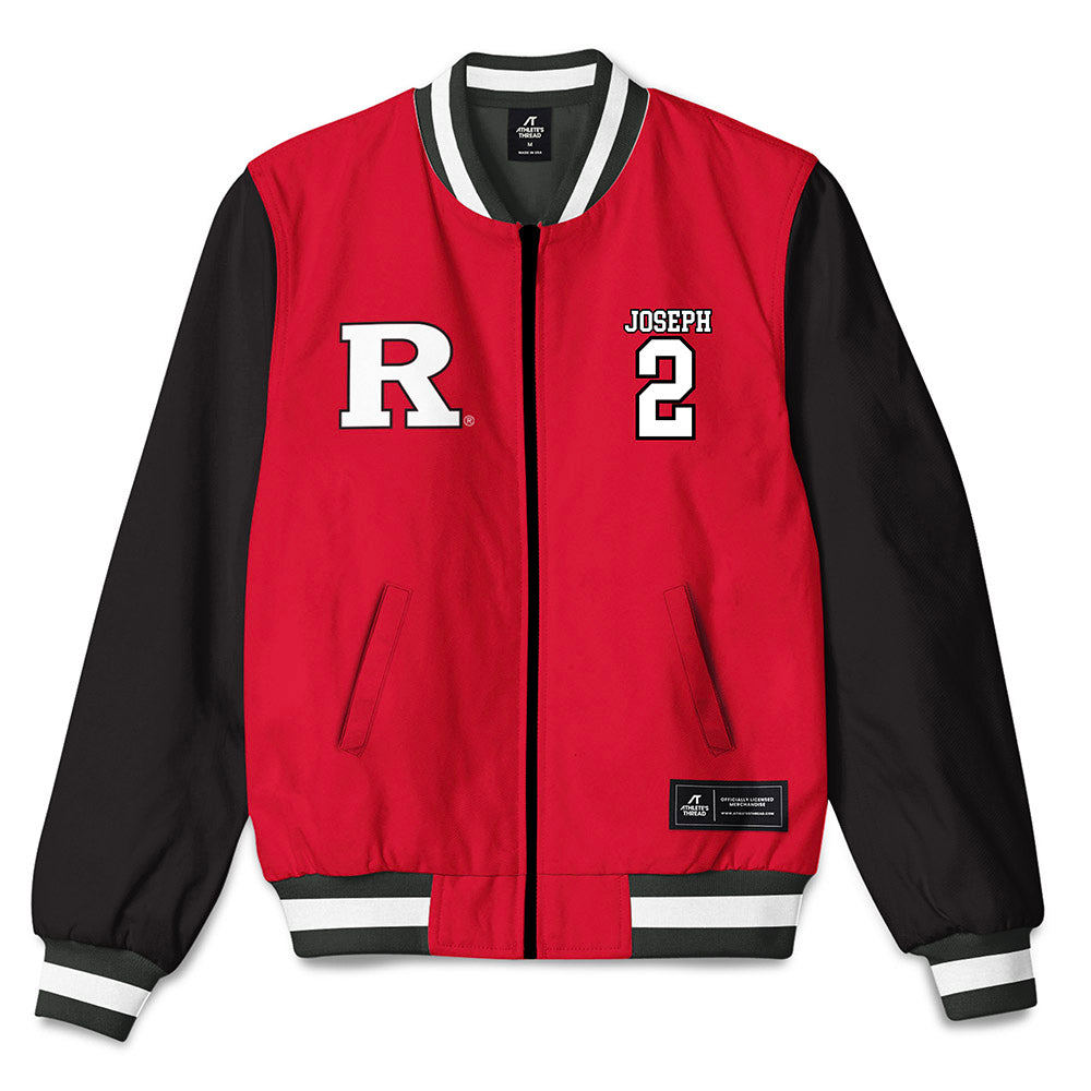 Rutgers - NCAA Women's Soccer : Julia Joseph - Bomber Jacket-0
