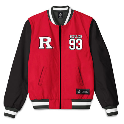 Rutgers - NCAA Football : Jack Scullion - Bomber Jacket