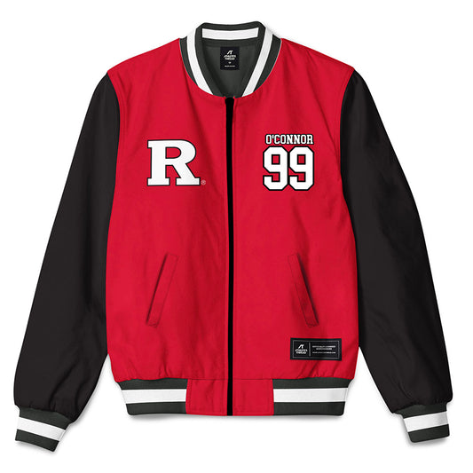 Rutgers - NCAA Football : Michael O'Connor - Bomber Jacket
