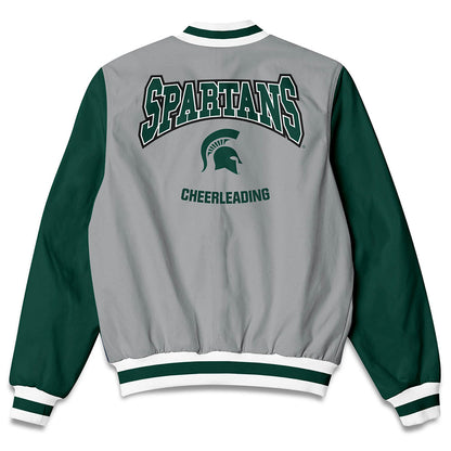Michigan State - NCAA Cheerleading : Aubrey Hillard - Bomber Jacket-1