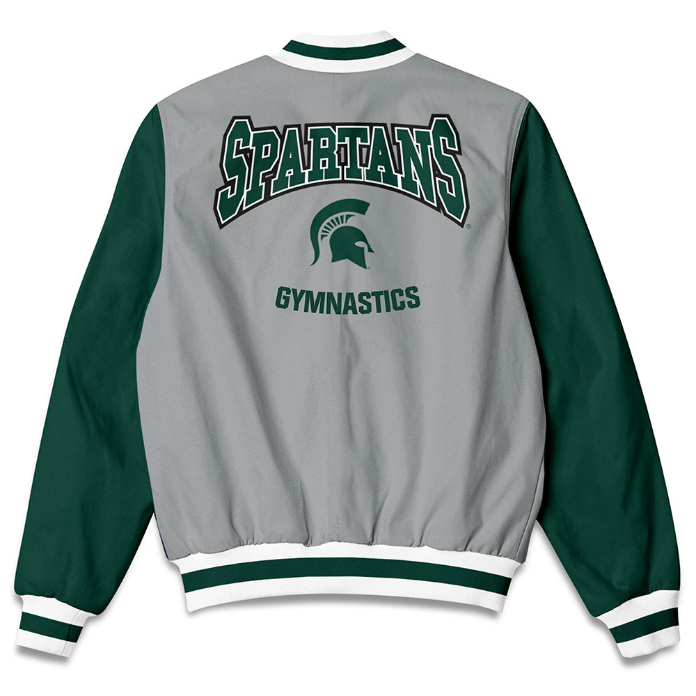 Michigan State - NCAA Women's Gymnastics : Cady Duplissis - Bomber Jacket