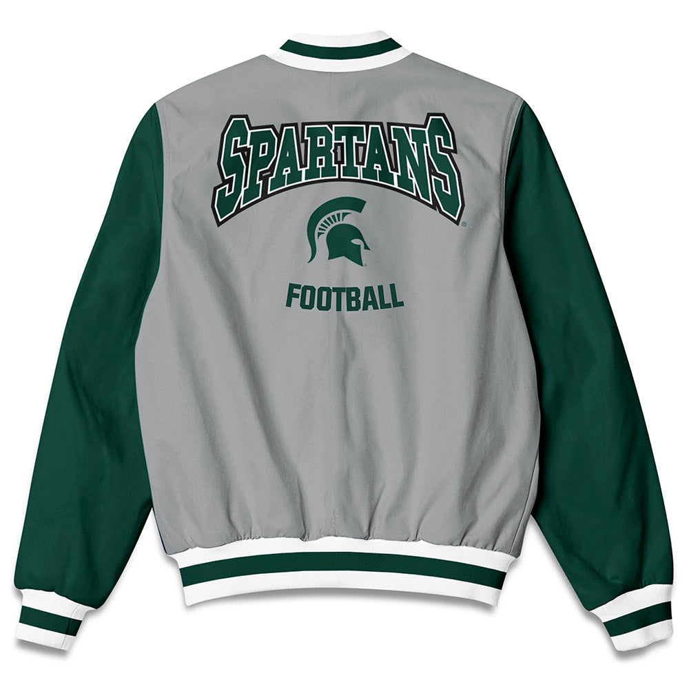Michigan State - NCAA Football : Chrishon McCray - Bomber Jacket-1