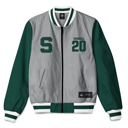 Michigan State - NCAA Women's Field Hockey : Ellie Kendall - Bomber Jacket-0