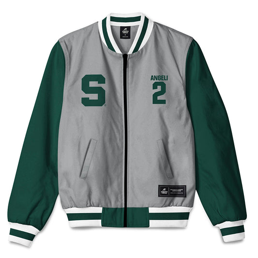 Michigan State - NCAA Women's Field Hockey : Nina Angeli - Bomber Jacket-0