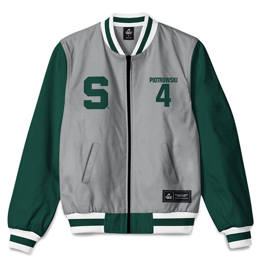 Michigan State - NCAA Women's Soccer : Sophia Piotrowski - Bomber Jacket-0