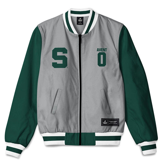 Michigan State - NCAA Men's Basketball : Julius Avent - Bomber Jacket-0