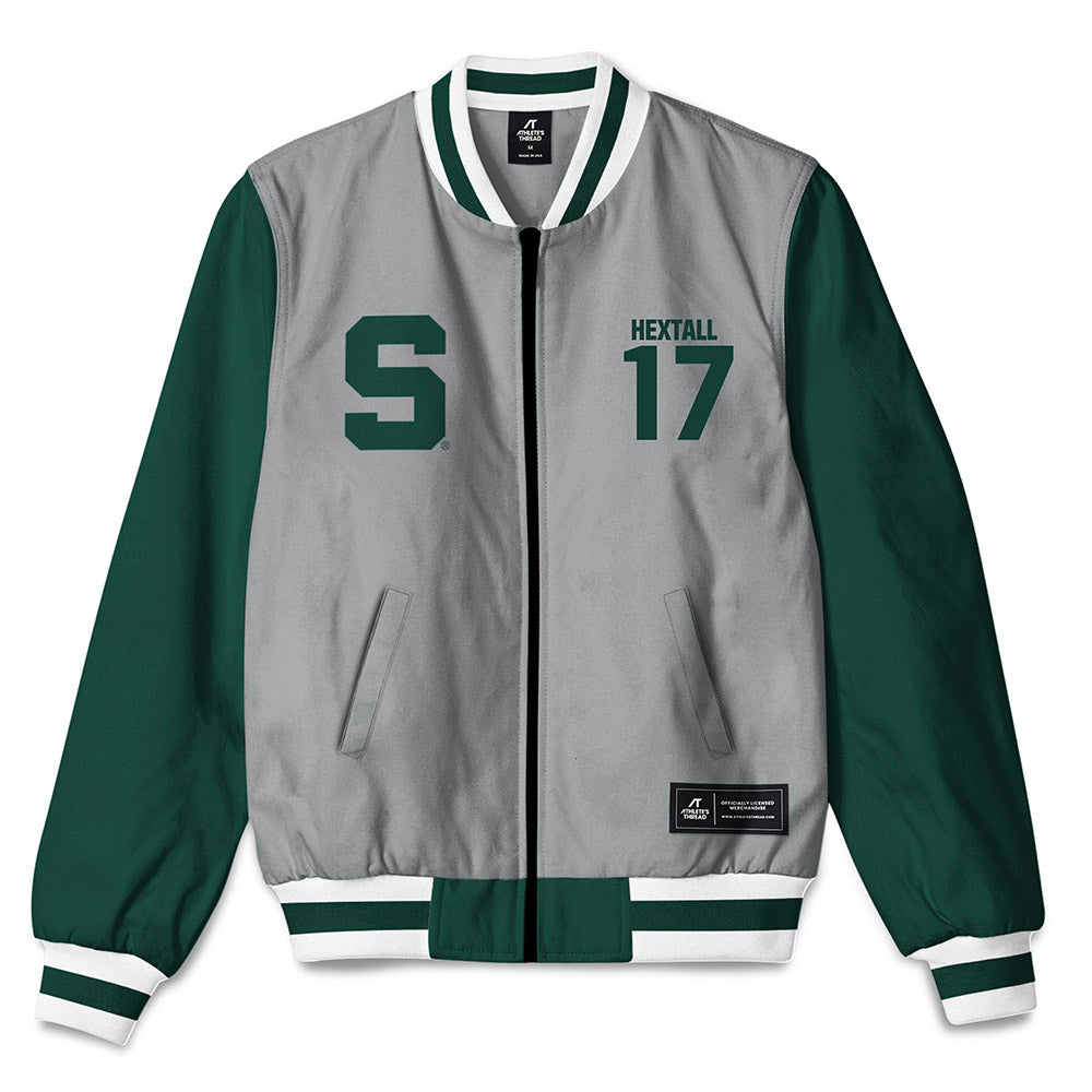 Michigan State - NCAA Men's Ice Hockey : Jack Hextall - Bomber Jacket-0