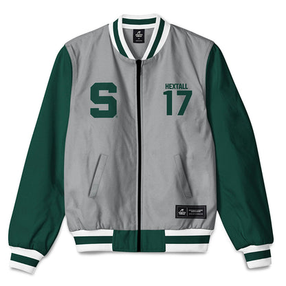 Michigan State - NCAA Men's Ice Hockey : Jack Hextall - Bomber Jacket-0
