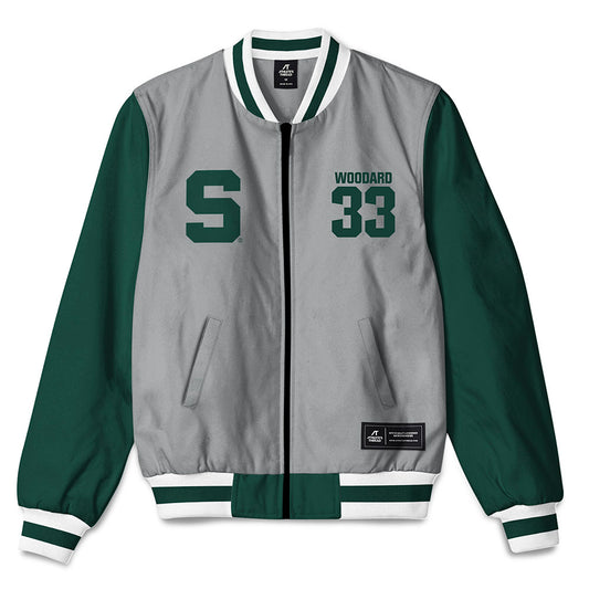 Michigan State - NCAA Women's Basketball : Juliann Woodard - Bomber Jacket