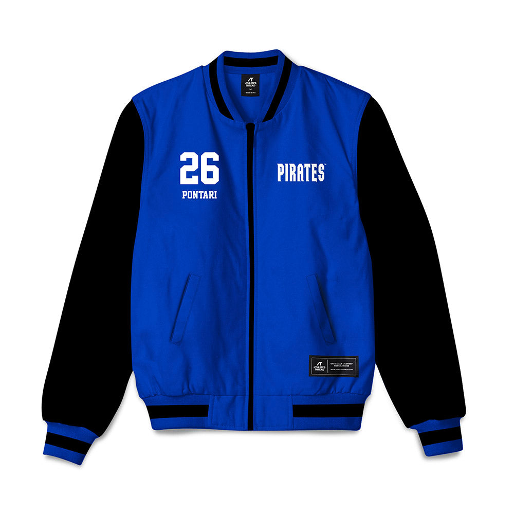 Seton Hall - NCAA Baseball : Matt Pontari - Bomber Jacket-0
