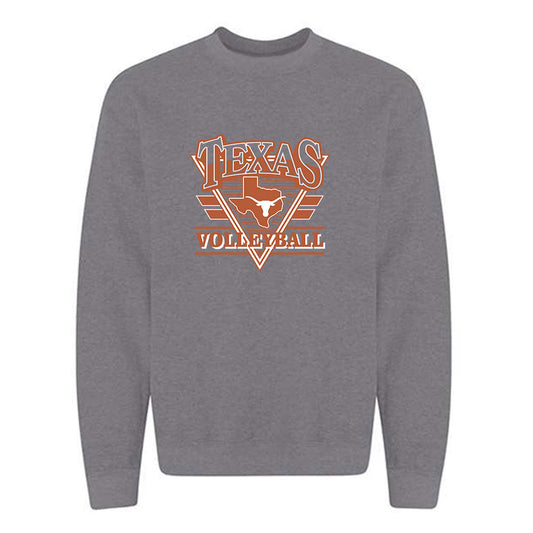 Texas - NCAA Women's Volleyball : Rella Binney - Fashion Shersey Crewneck Sweatshirt-0