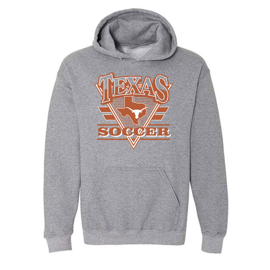 Texas - NCAA Women's Soccer : Cameron Byrd - Fashion Shersey Hooded Sweatshirt-0