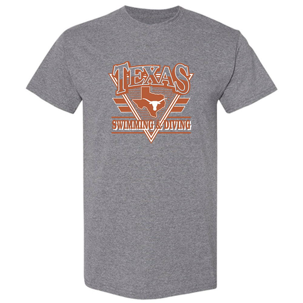 Texas - NCAA Women's Swimming & Diving : Ella Myers - Fashion Shersey T-Shirt-0